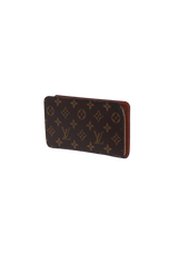 MONOGRAM ZIPPY WALLET