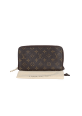 MONOGRAM ZIPPY WALLET