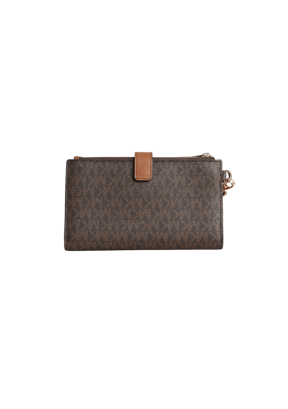 CARTEIRA MICHAEL KORS JET SET TRAVEL LONG WRISTLET WALLET MARROM CARTEIRA MICHAEL KORS JET SET TRAVEL LONG WRISTLET WALLET MARROM