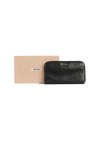 LEATHER ZIP AROUND WALLET