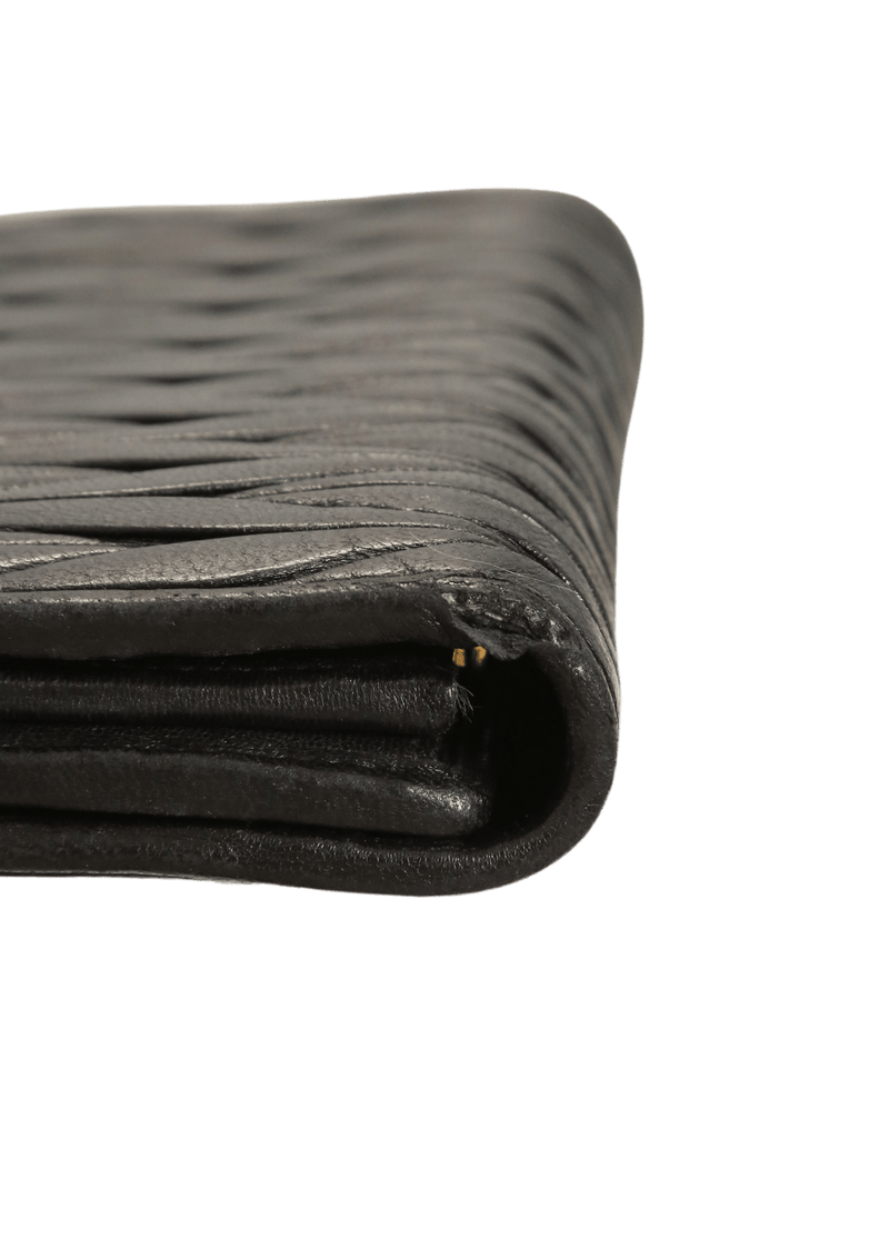 MATELASSÉ LONG WALLET