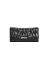 MATELASSÉ LONG WALLET