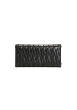 MATELASSÉ LONG WALLET