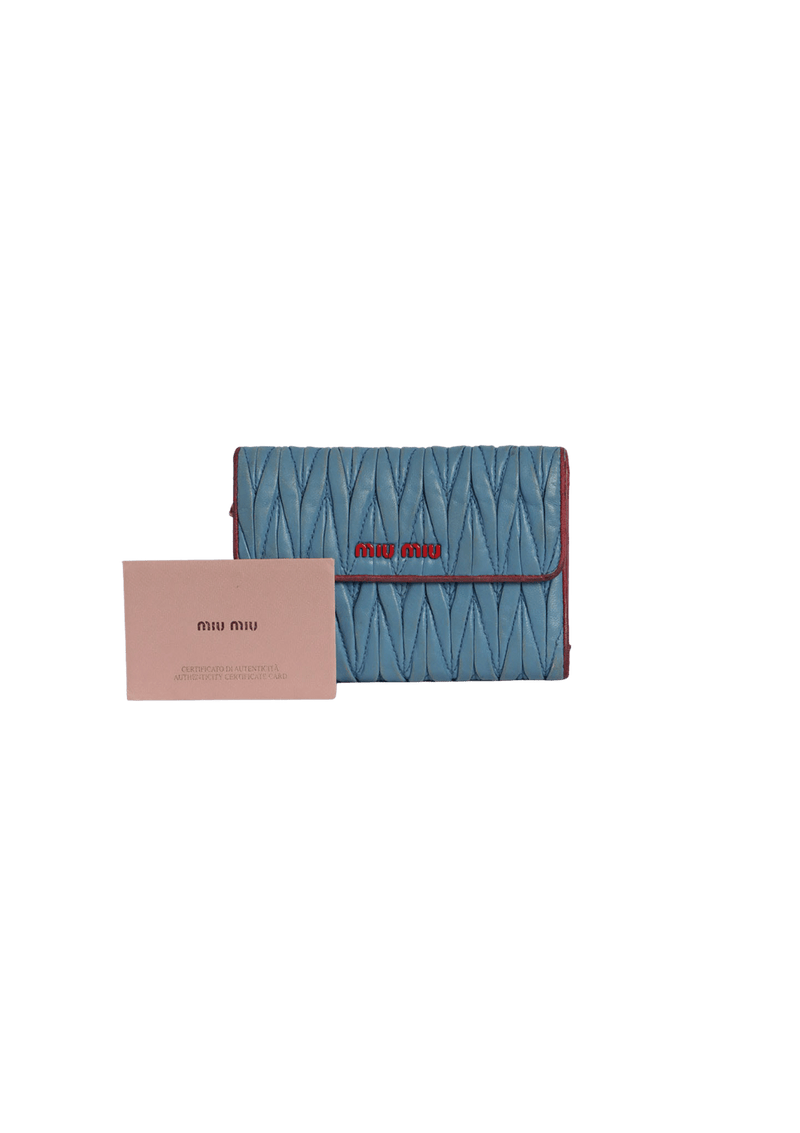 MATELASSÉ WALLET