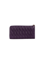 NAPPA MATELASSÉ CONTINENTAL WALLET