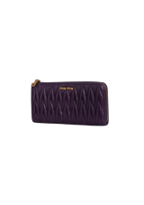 NAPPA MATELASSÉ CONTINENTAL WALLET