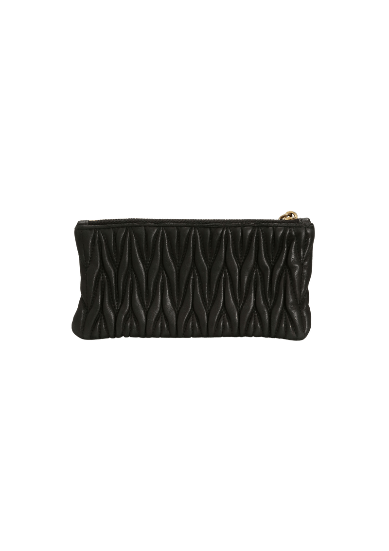 NAPPA MATELASSÉ POUCH