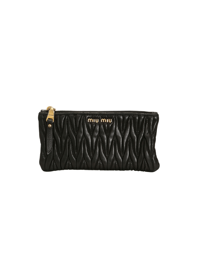 NAPPA MATELASSÉ POUCH