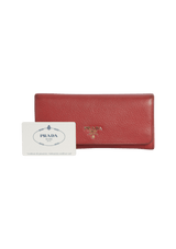 LEATHER CONTINENTAL WALLET