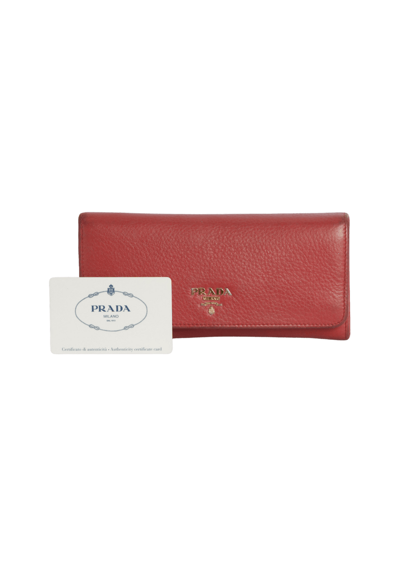 LEATHER CONTINENTAL WALLET