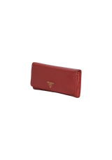 LEATHER CONTINENTAL WALLET