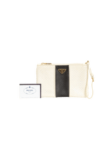 SAFFIANO BICOLOR POUCH