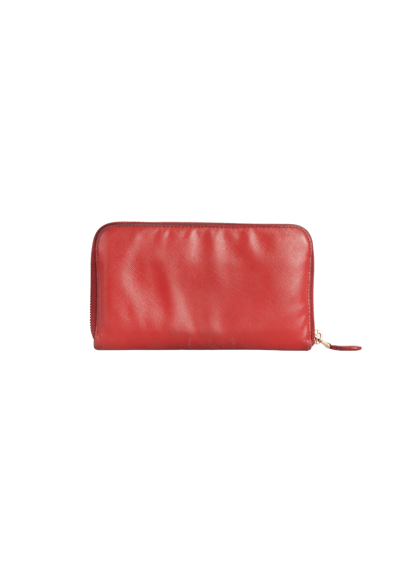 SAFFIANO ZIP AROUND WALLET