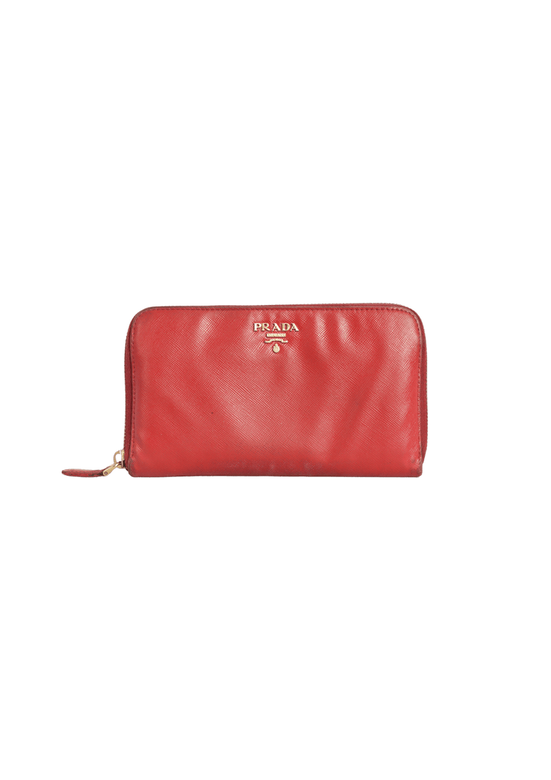 SAFFIANO ZIP AROUND WALLET