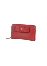 SAFFIANO ZIP AROUND WALLET