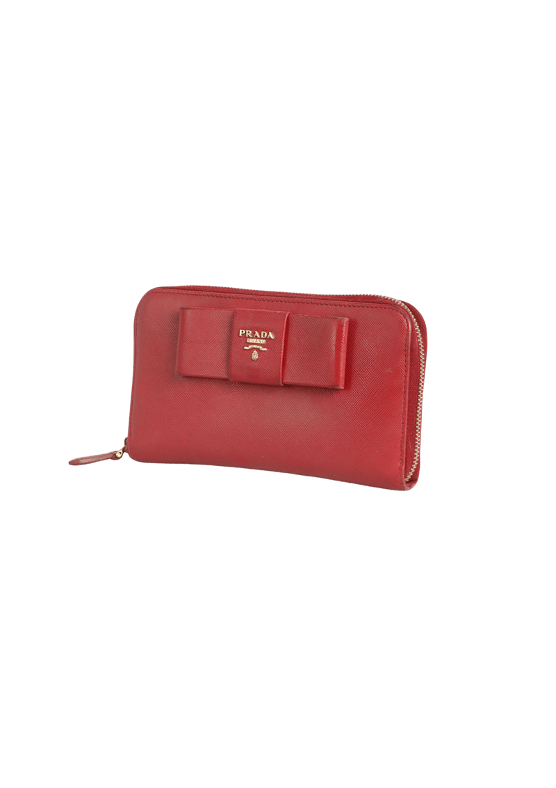 SAFFIANO ZIP AROUND WALLET