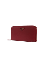 SAFFIANO ZIP AROUND WALLET