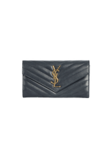 CASSANDRE MATELASSÉ COMPACT WALLET