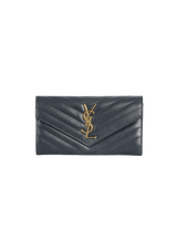 CASSANDRE MATELASSÉ COMPACT WALLET