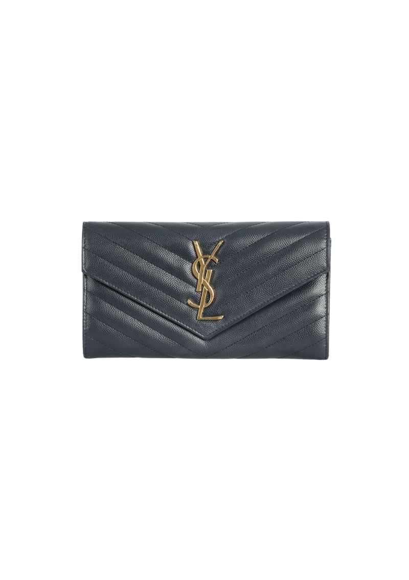 CASSANDRE MATELASSÉ COMPACT WALLET