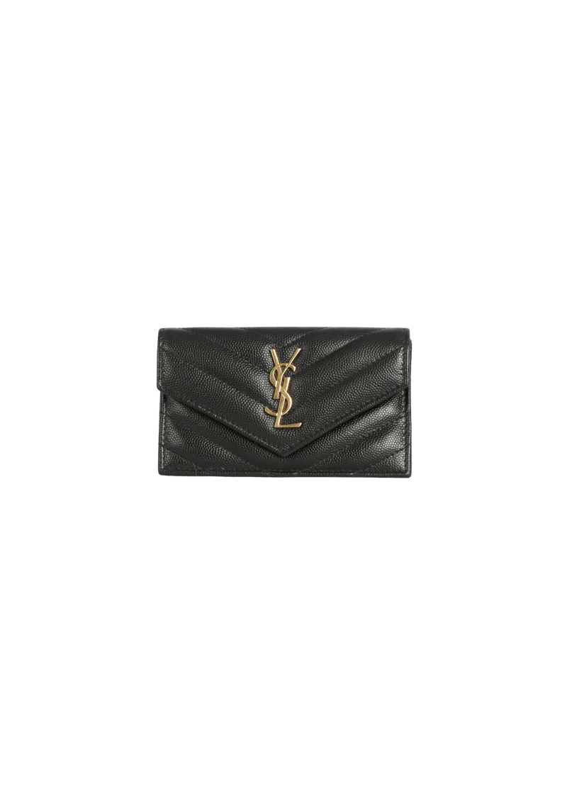 CASSANDRE MATELASSÉ COMPACT WALLET