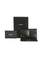 CASSANDRE MATELASSÉ COMPACT WALLET