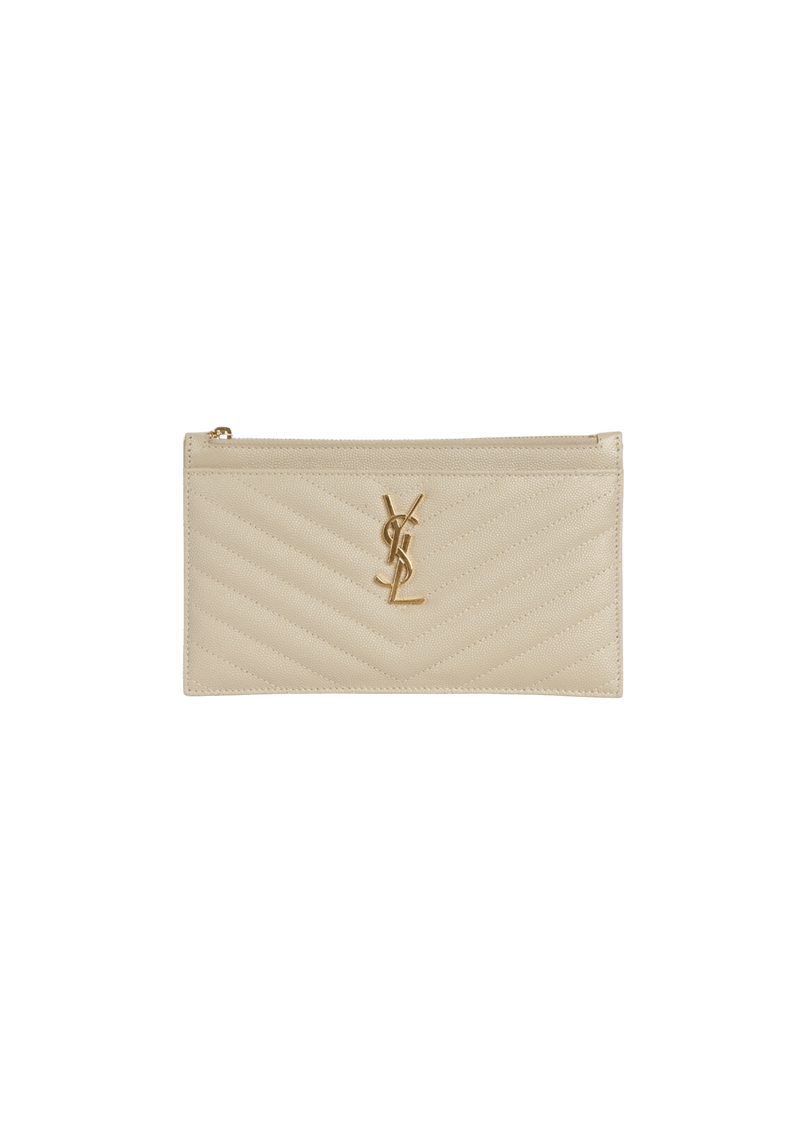 MONOGRAM MATELASSE POUCH