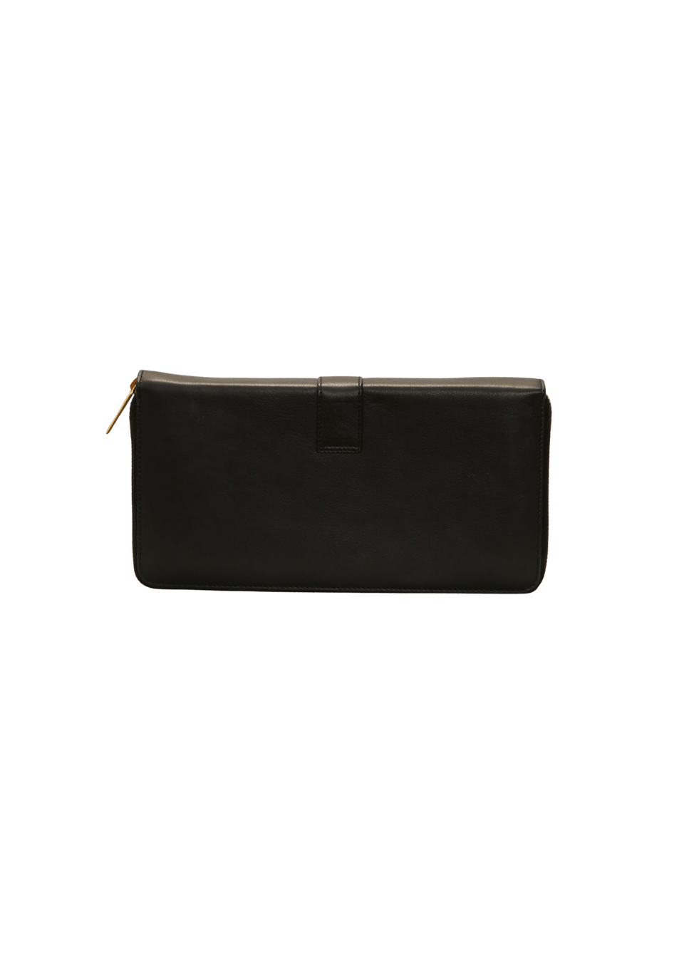 CARTEIRA SAINT LAURENT Y LIGNE ZIP AROUND WALLE PRETO ORIGINAL CARTEIRA SAINT LAURENT Y LIGNE ZIP AROUND WALLE PRETO ORIGINAL