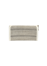 WOVEN MOIRE FALABELLA WALLET