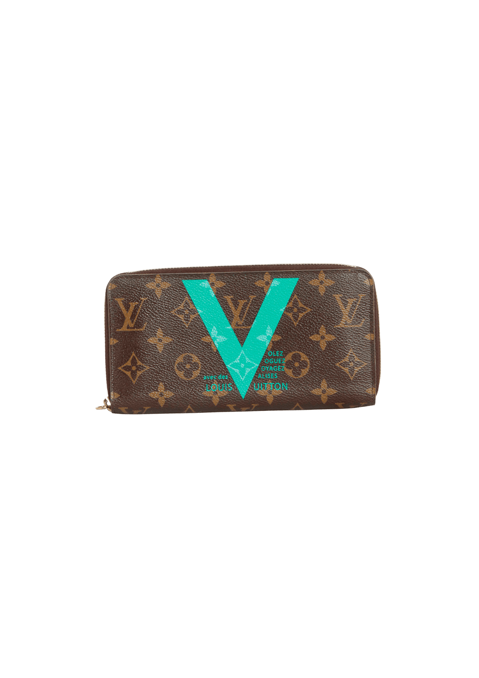 MONOGRAM V ZIPPY WALLET