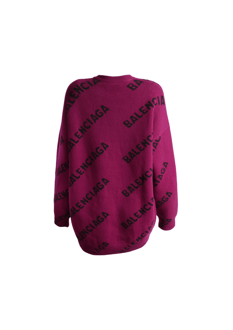 ALLOVER LOGO SWEATER PP