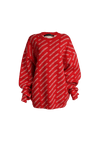 ALLOVER LOGO SWEATER M