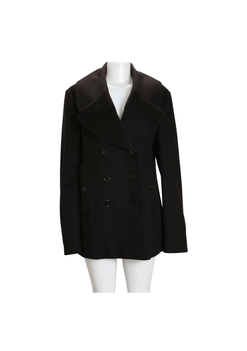 WOOL PEA COAT 46