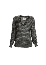 TWEED SWEATER 38
