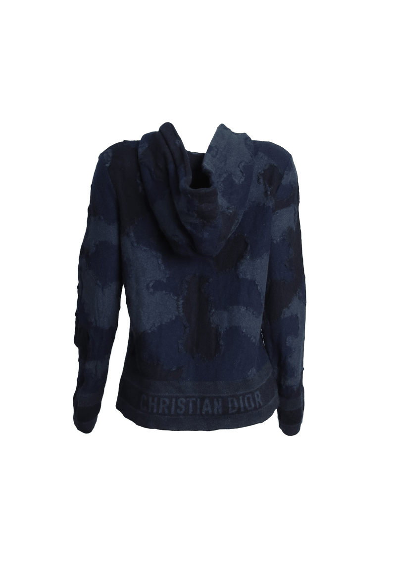 CAMOUFLAGE CASHMERE HOODIE 40