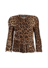 ANIMAL PRINT COAT 38