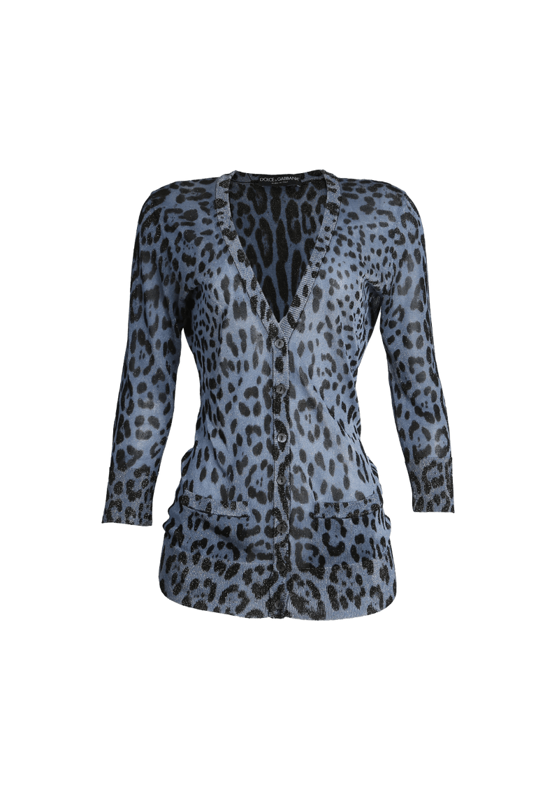 ANIMAL PRINT SWEATER  38