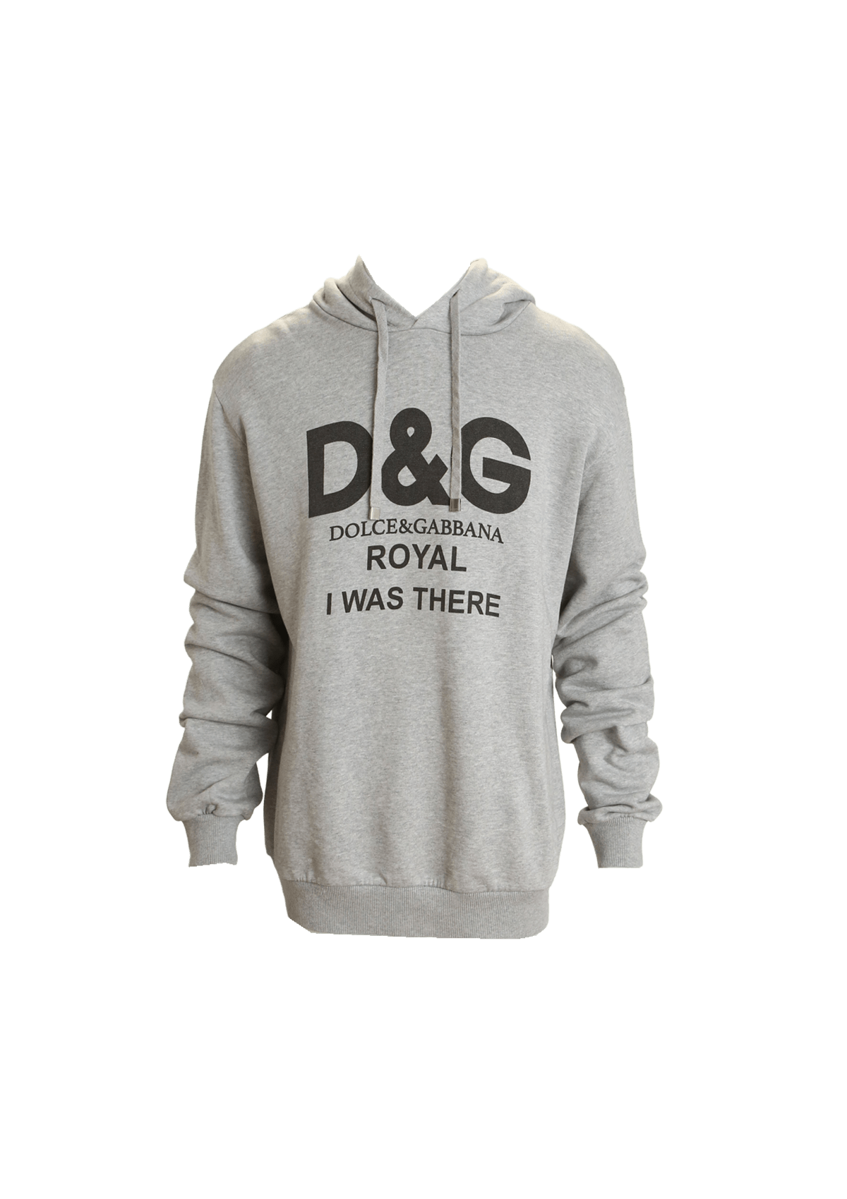 CASACO DOLCE & GABBANA LONG SLEEVE HOODIE CINZA 50 ORIGINAL – Gringa