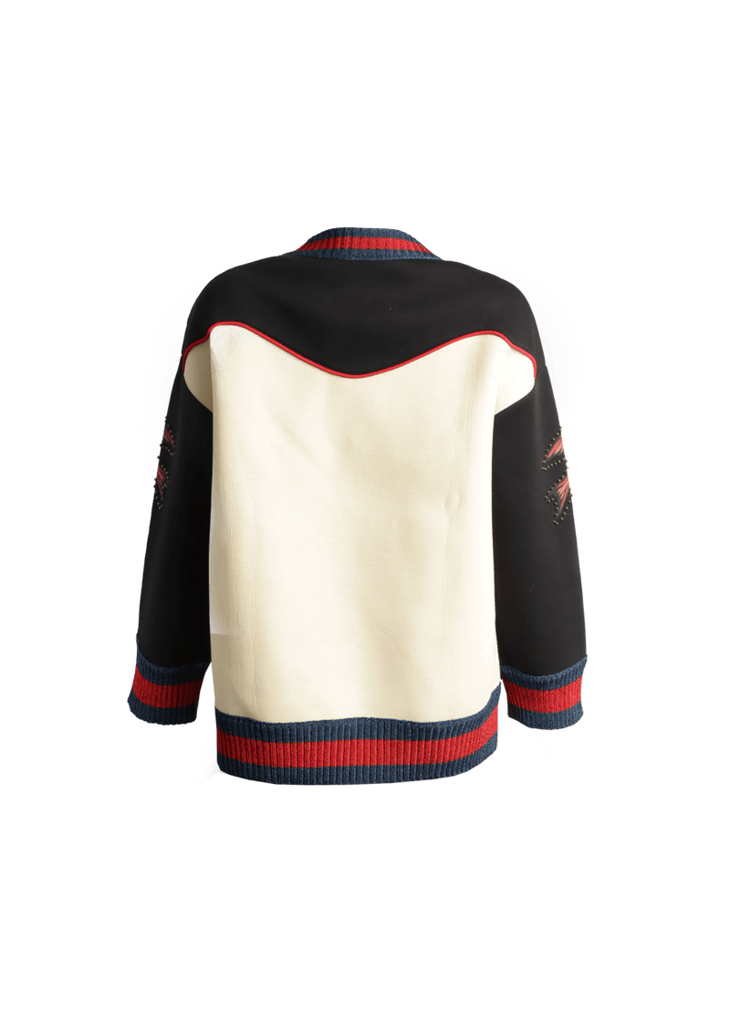 Gucci on sale butterfly sweatshirt