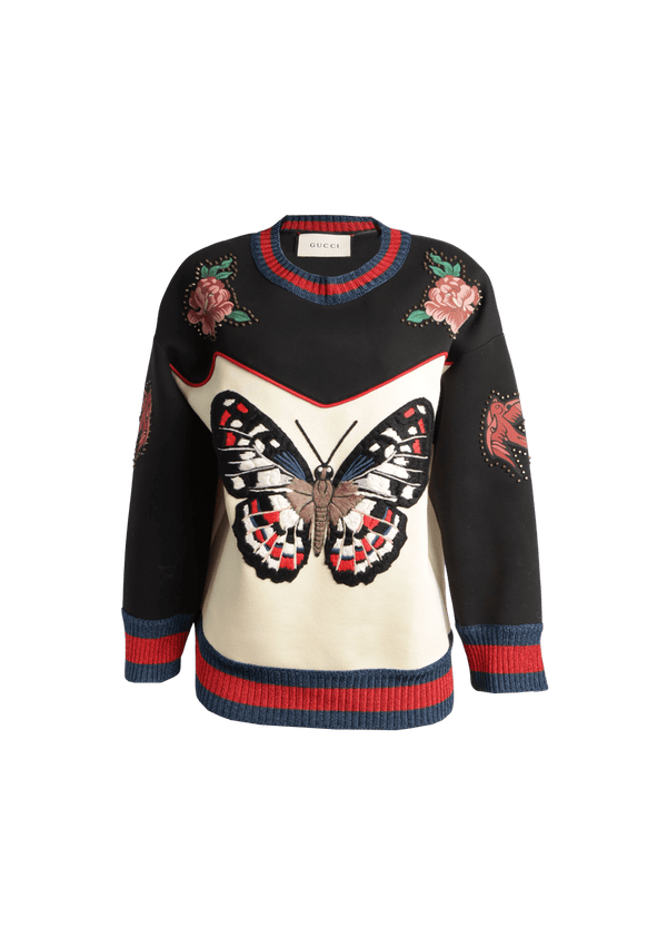 BUTTERFLY SWEATSHIRT M