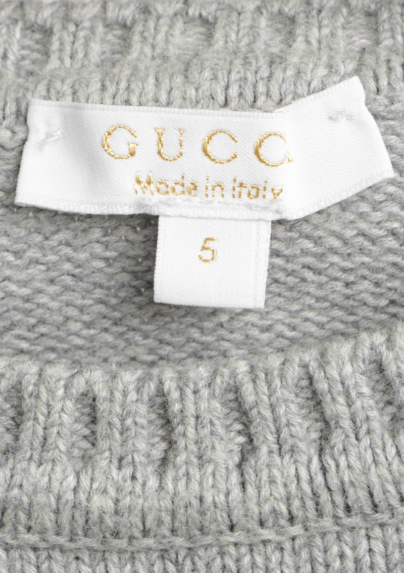 INTERLOCKING G SWEATER 5Y