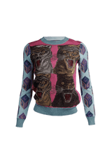 PRINTED SWEATER 34