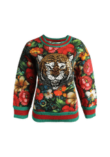 TIGER EMBELLISHED SWEATSHIRT PP