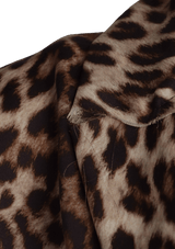 ANIMAL PRINT COAT 36