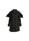 WOOL PEACOAT COAT 36