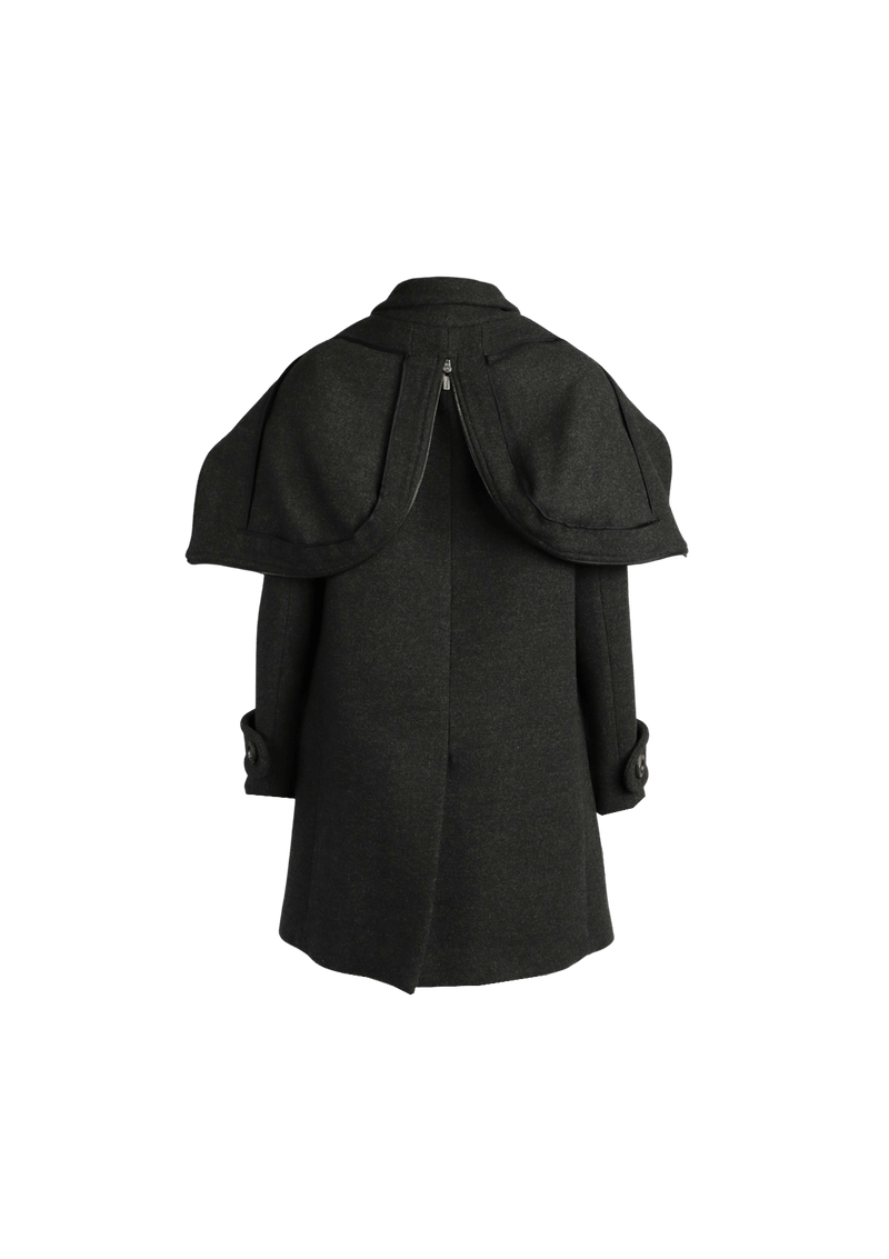 WOOL PEACOAT COAT 36