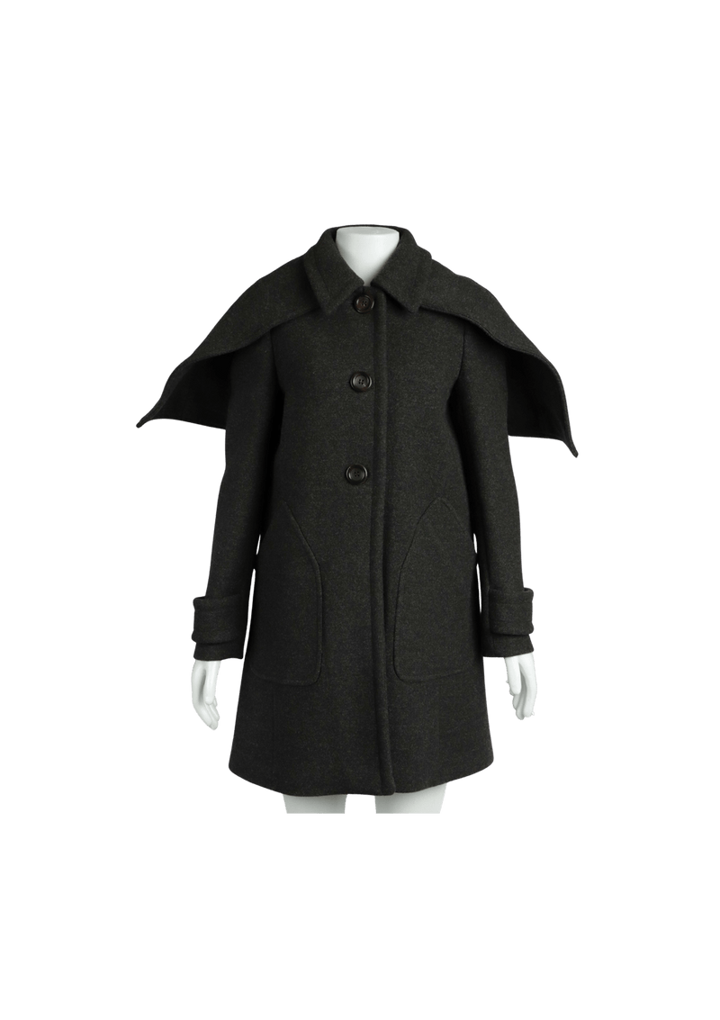 WOOL PEACOAT COAT 36