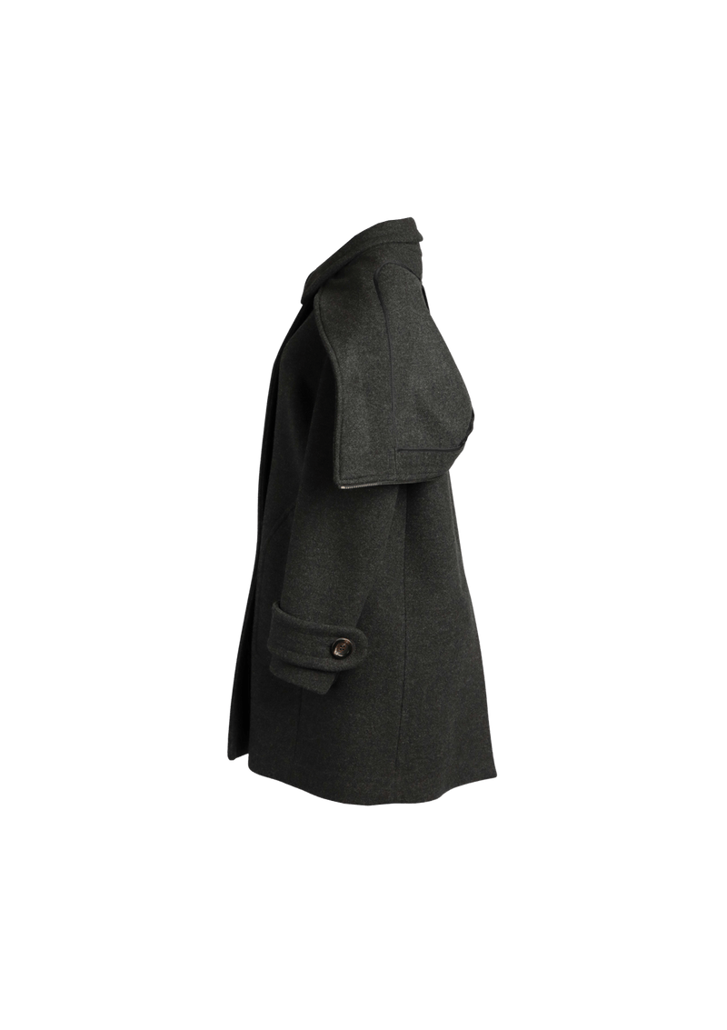 WOOL PEACOAT COAT 36