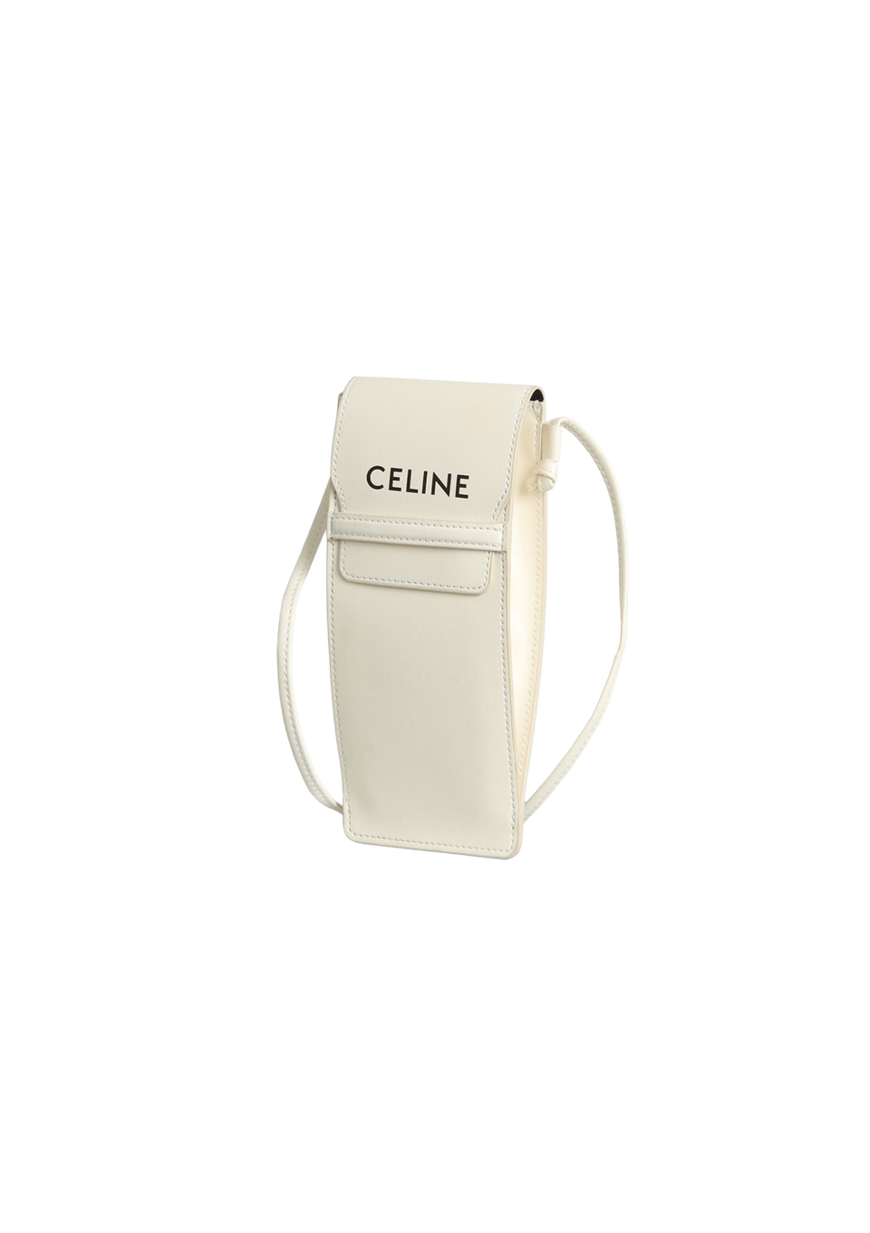CASE CELINE LEATHER SUNGLASSES HOLDER OFF WHITE ORIGINAL – Gringa