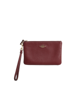 LEATHER WRISTLET